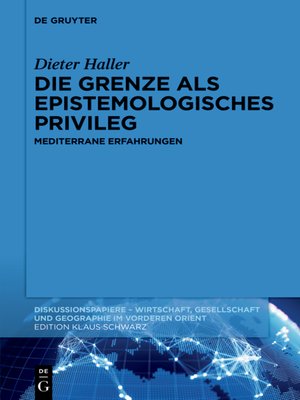 cover image of Die Grenze als epistemologisches Privileg